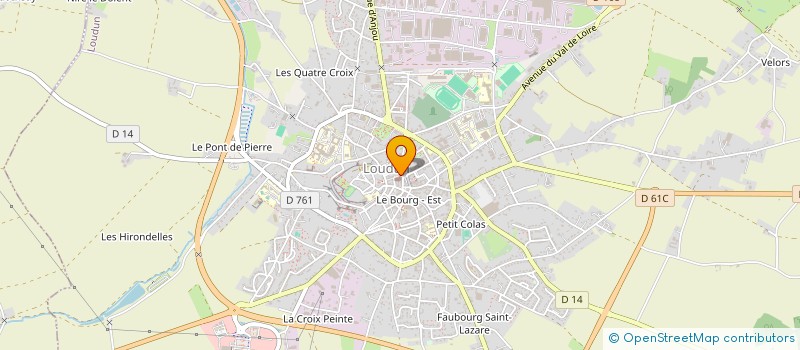 localisation de l'entreprise MONSIEUR YOHANN MONTIER  NUEIL-SOUS-FAYE