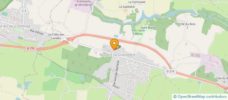 localisation de l'entreprise MONSIEUR YOHANN MOREAU à SEGRE-EN-ANJOU BLEU