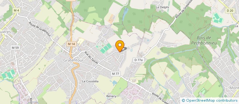 localisation de l'entreprise MONSIEUR YOHANN MOREAU  GRATENTOUR