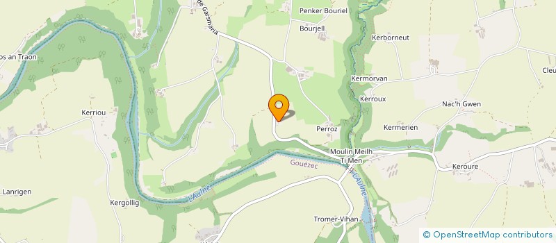 localisation de l'entreprise MONSIEUR YOHANN MORIZUR  PLEYBEN