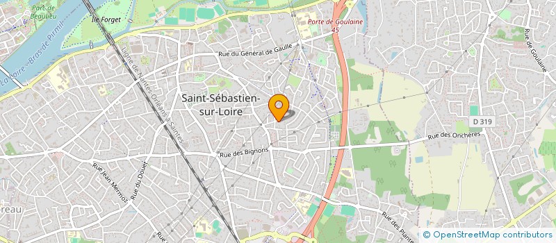 localisation de l'entreprise MONSIEUR YOHANN MORVAN à SAINT-SEBASTIEN-SUR-LOIRE