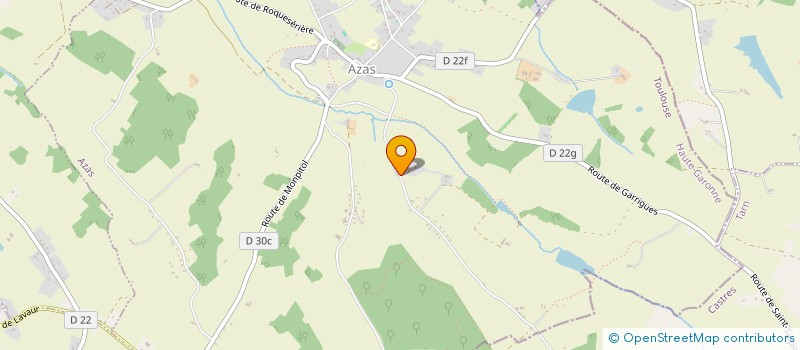 localisation de l'entreprise MONSIEUR YOHANN NERINY  AZAS