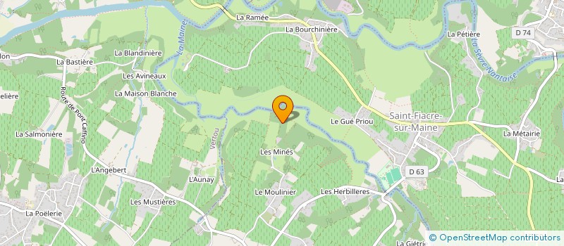 localisation de l'entreprise MONSIEUR YOHANN OLIVIER  CHATEAU-THEBAUD