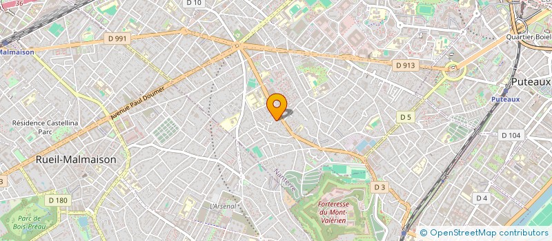 localisation de l'entreprise MONSIEUR YOHANN PEAN à NANTERRE