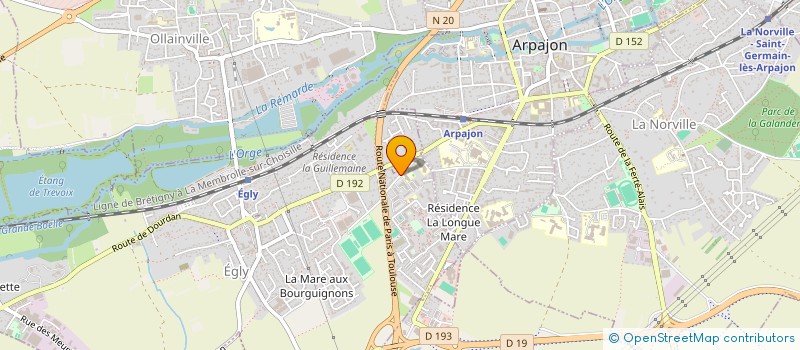 localisation de l'entreprise MONSIEUR YOHANN PERSANI  EGLY