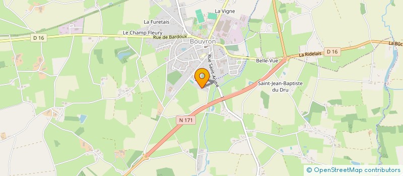 localisation de l'entreprise MONSIEUR YOHANN PILLIER  BOUVRON