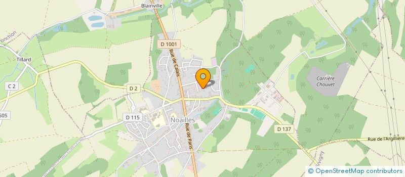 localisation de l'entreprise MONSIEUR YOHANN PILOQUET  NOAILLES