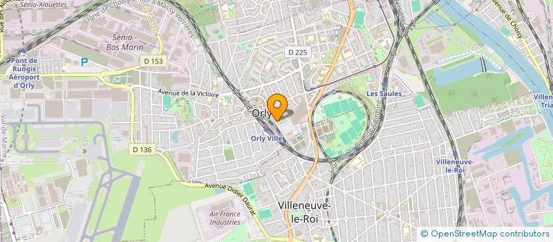 localisation de l'entreprise MONSIEUR YOHANN PITOU  ORLY