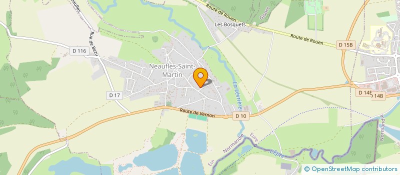 localisation de l'entreprise MONSIEUR YOHANN PITRE  NEAUFLES-SAINT-MARTIN