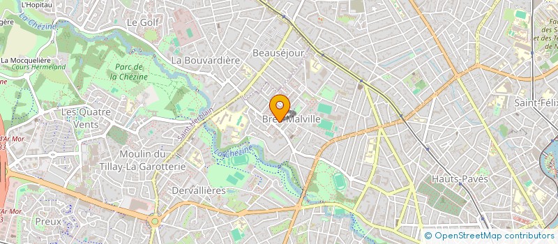 localisation de l'entreprise MONSIEUR YOHANN PUAUD  NANTES