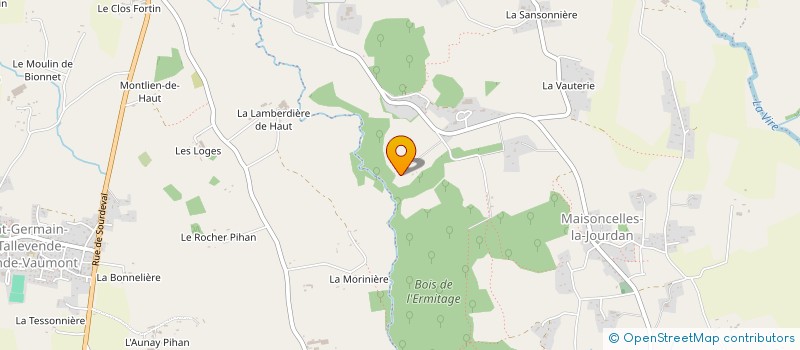 localisation de l'entreprise MONSIEUR YOHANN PUISNEY à VIRE-NORMANDIE