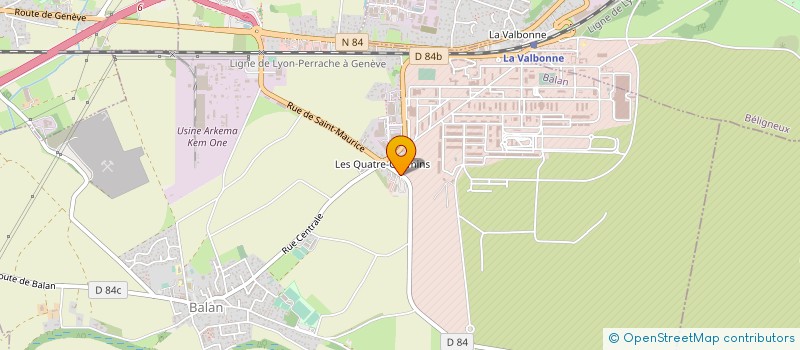 localisation de l'entreprise MONSIEUR YOHANN RAMIREZ à BALAN