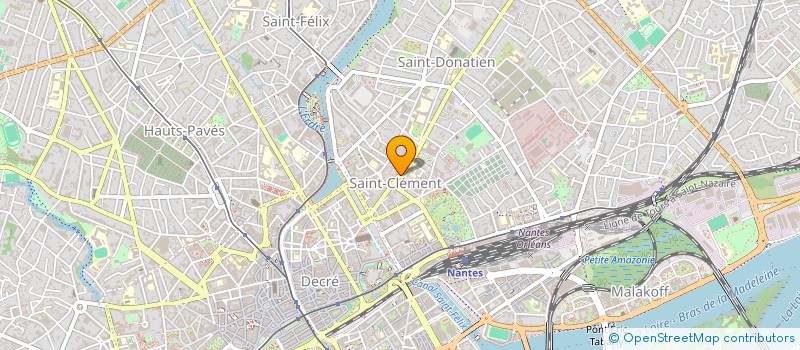 localisation de l'entreprise MONSIEUR YOHANN ROBIN à NANTES