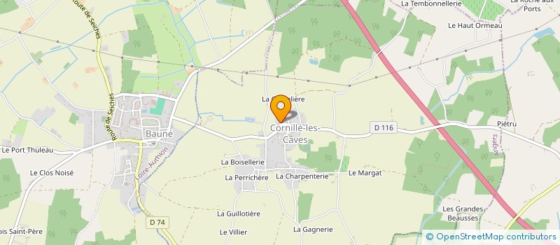 localisation de l'entreprise MONSIEUR YOHANN ROUX à LOIRE-AUTHION