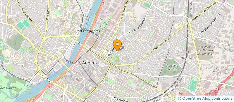 localisation de l'entreprise MONSIEUR YOHANN ROY à ANGERS