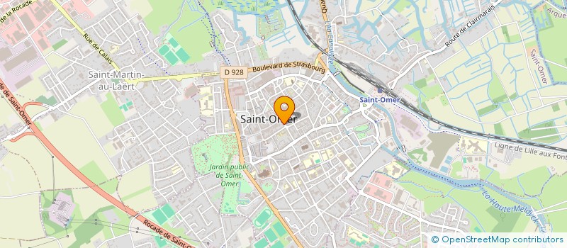 localisation de l'entreprise MONSIEUR YOHANN SAINT-GEORGES  SAINT-OMER