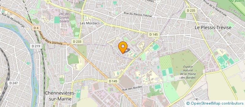 localisation de l'entreprise MONSIEUR YOHANN SASPORTES  CHAMPIGNY-SUR-MARNE