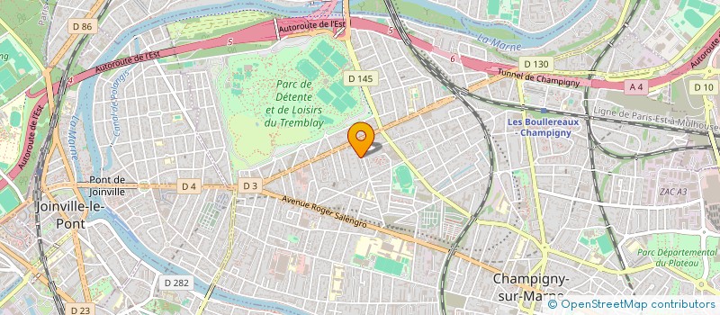 localisation de l'entreprise MONSIEUR YOHANN SEXTIUS  CHAMPIGNY-SUR-MARNE