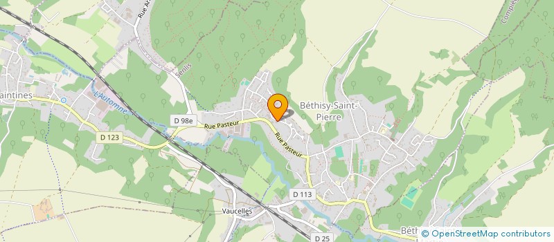 localisation de l'entreprise MONSIEUR YOHANN SILLY  BETHISY-SAINT-PIERRE