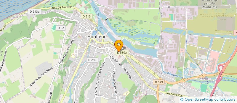 localisation de l'entreprise MONSIEUR YOHANN TAFARY  HONFLEUR