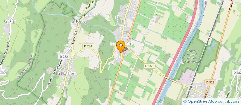 localisation de l'entreprise MONSIEUR YOHANN TARDY COVET  LA BUISSIERE