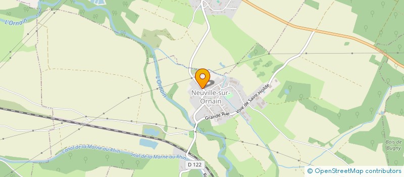 localisation de l'entreprise MONSIEUR YOHANN THERET  NEUVILLE-SUR-ORNAIN