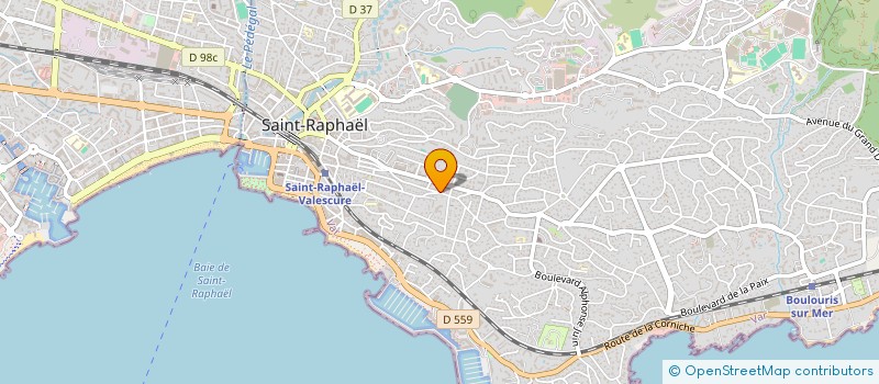 localisation de l'entreprise MONSIEUR YOHANN TOUATI à SAINT-RAPHAEL