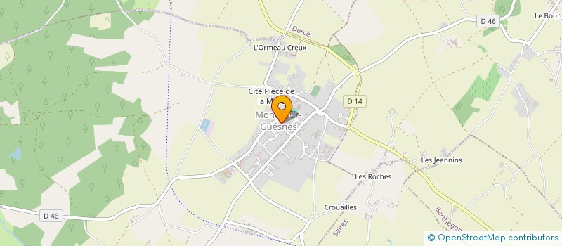 localisation de l'entreprise MONSIEUR YOHANN TREMBLAY  MONTS-SUR-GUESNES