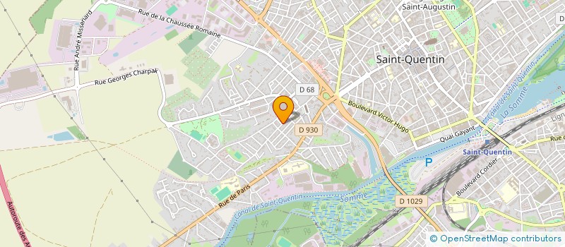 localisation de l'entreprise MONSIEUR YOHANN TURGY à SAINT-QUENTIN