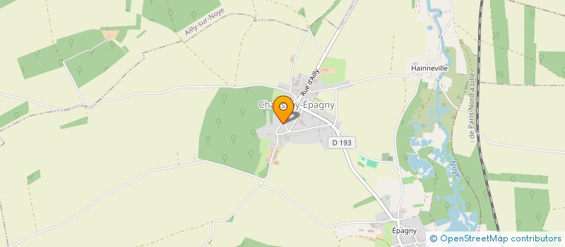 localisation de l'entreprise MONSIEUR YOHANN VAN HOOREBEKE  AILLY-SUR-NOYE