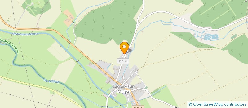 localisation de l'entreprise MONSIEUR YOHANN VERDUN à LACROIX-SUR-MEUSE