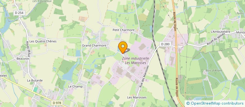 localisation de l'entreprise MONSIEUR YOHANN ZAJAC à BRANGES