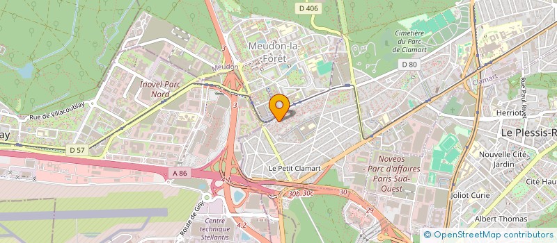 localisation de l'entreprise MONSIEUR YOHN SANDA à CLAMART