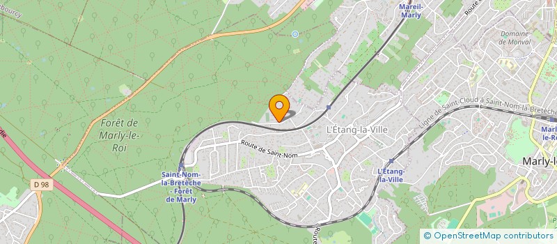 localisation de l'entreprise MONSIEUR YOHOU GUGA  L'ETANG-LA-VILLE