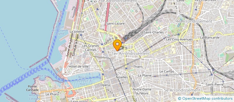 localisation de l'entreprise MONSIEUR YOHOU KORE à MARSEILLE