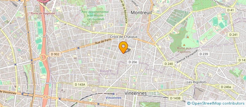 localisation de l'entreprise MONSIEUR YOHOU OLIKO à MONTREUIL