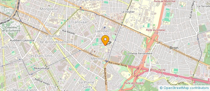 localisation de l'entreprise MONSIEUR YOILID MERAH  LYON