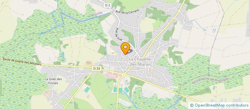 localisation de l'entreprise MONSIEUR YOLAINE TREMBLAIS  LA CHAPELLE-DES-MARAIS