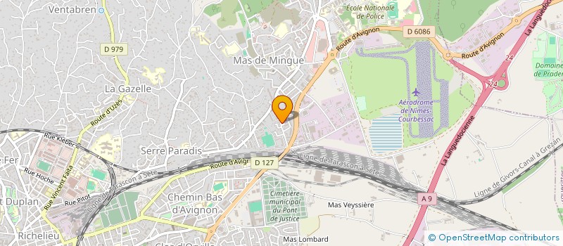 localisation de l'entreprise MONSIEUR YOLAN GUILLEMOTTE  NIMES