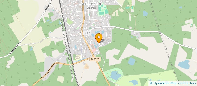 localisation de l'entreprise MONSIEUR YOLAN TARADE à LA FERTE-SAINT-AUBIN