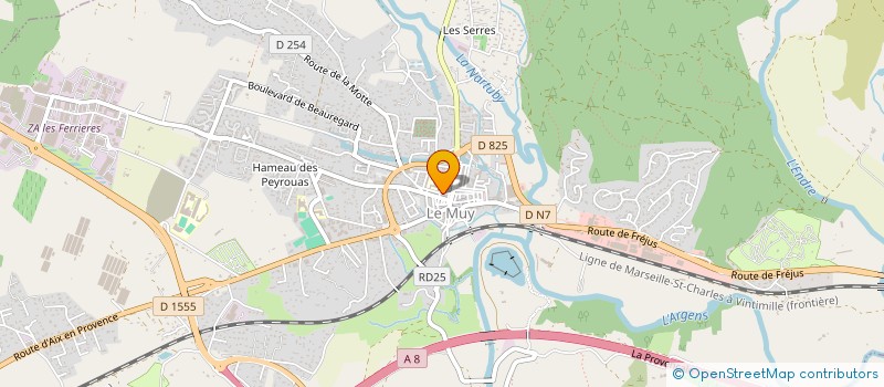 localisation de l'entreprise MONSIEUR YOLAND NORMANDIN à LE MUY