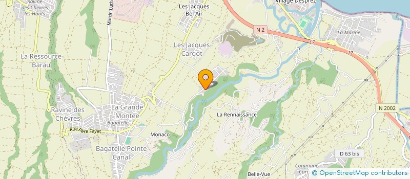 localisation de l'entreprise MONSIEUR YOLAND OMERALY à SAINTE-SUZANNE