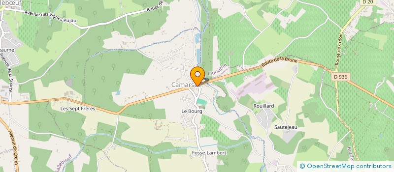 localisation de l'entreprise MONSIEUR YOLANN SAID  CAMARSAC