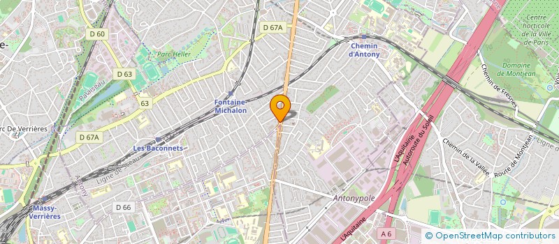 localisation de l'entreprise MONSIEUR YON CUCERESCU  ANTONY