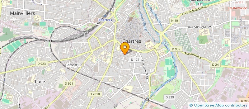 localisation de l'entreprise MONSIEUR YONA HENRIO à CHARTRES