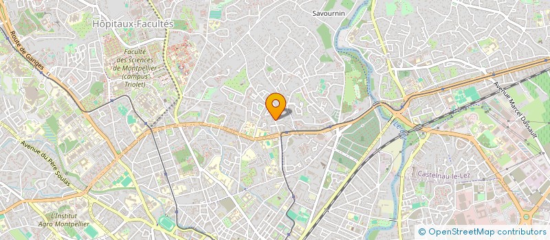 localisation de l'entreprise MONSIEUR YONAIKER DIAZ MOLINA à MONTPELLIER