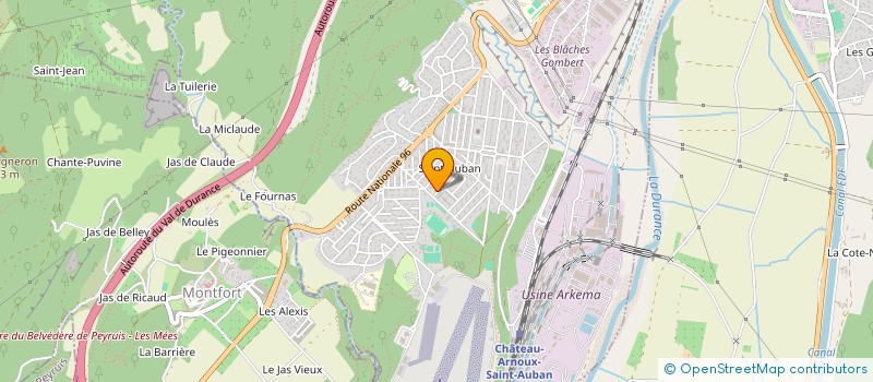 localisation de l'entreprise MONSIEUR YONALD MOUSTACHE-MAYEKO YONALD  CHATEAU-ARNOUX-SAINT-AUBAN