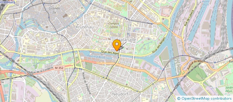 localisation de l'entreprise MONSIEUR YONAS ESHETE  STRASBOURG