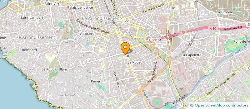 localisation de l'entreprise MONSIEUR YONATHAN DELOUYA à MARSEILLE