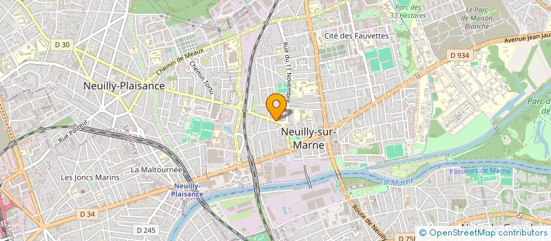 localisation de l'entreprise MONSIEUR YONATHAN KHELIF à NEUILLY-SUR-MARNE